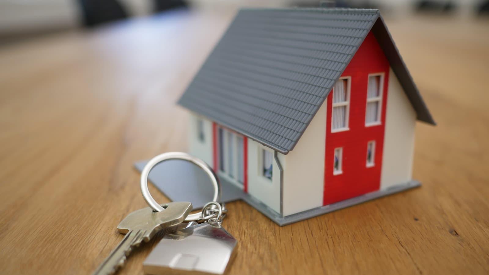 Estate agent showing a property to clients